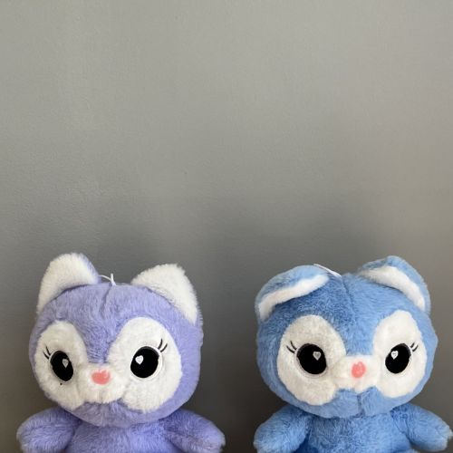 Кошка мягкая игрушка мал голубая