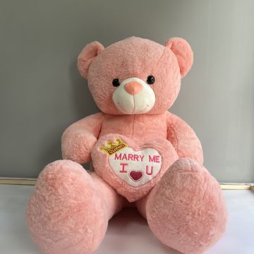 Медведь с сердцем Marry me 125 см